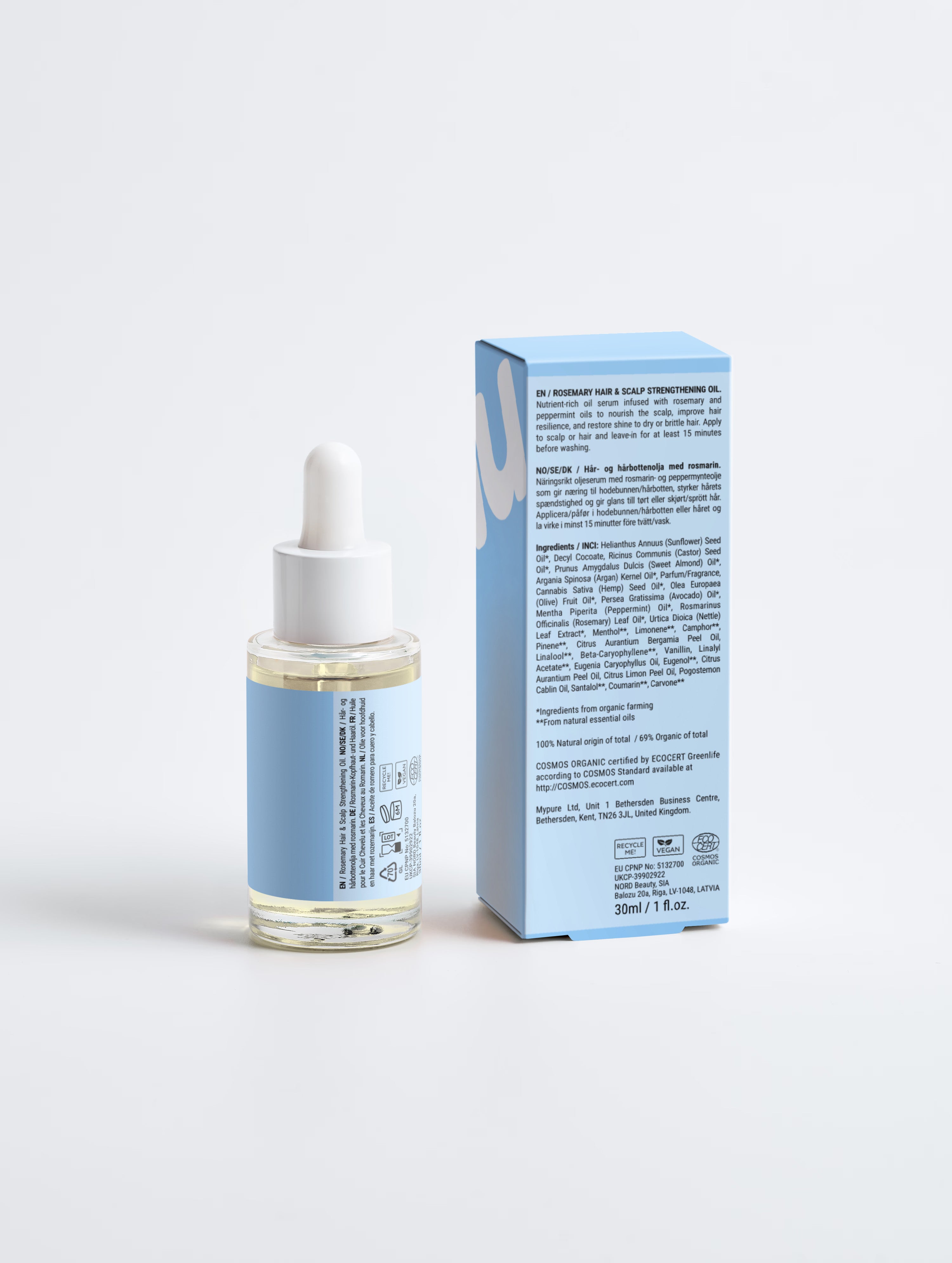 Rosemary Hair & Scalp Strengthening Oil